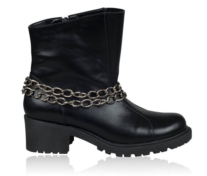 Bocanci Dama Piele Rock N2