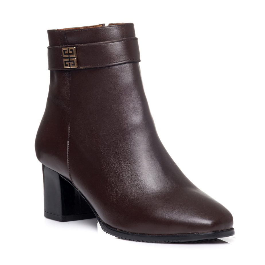 Botine piele Office Style V15 - orice culoare
