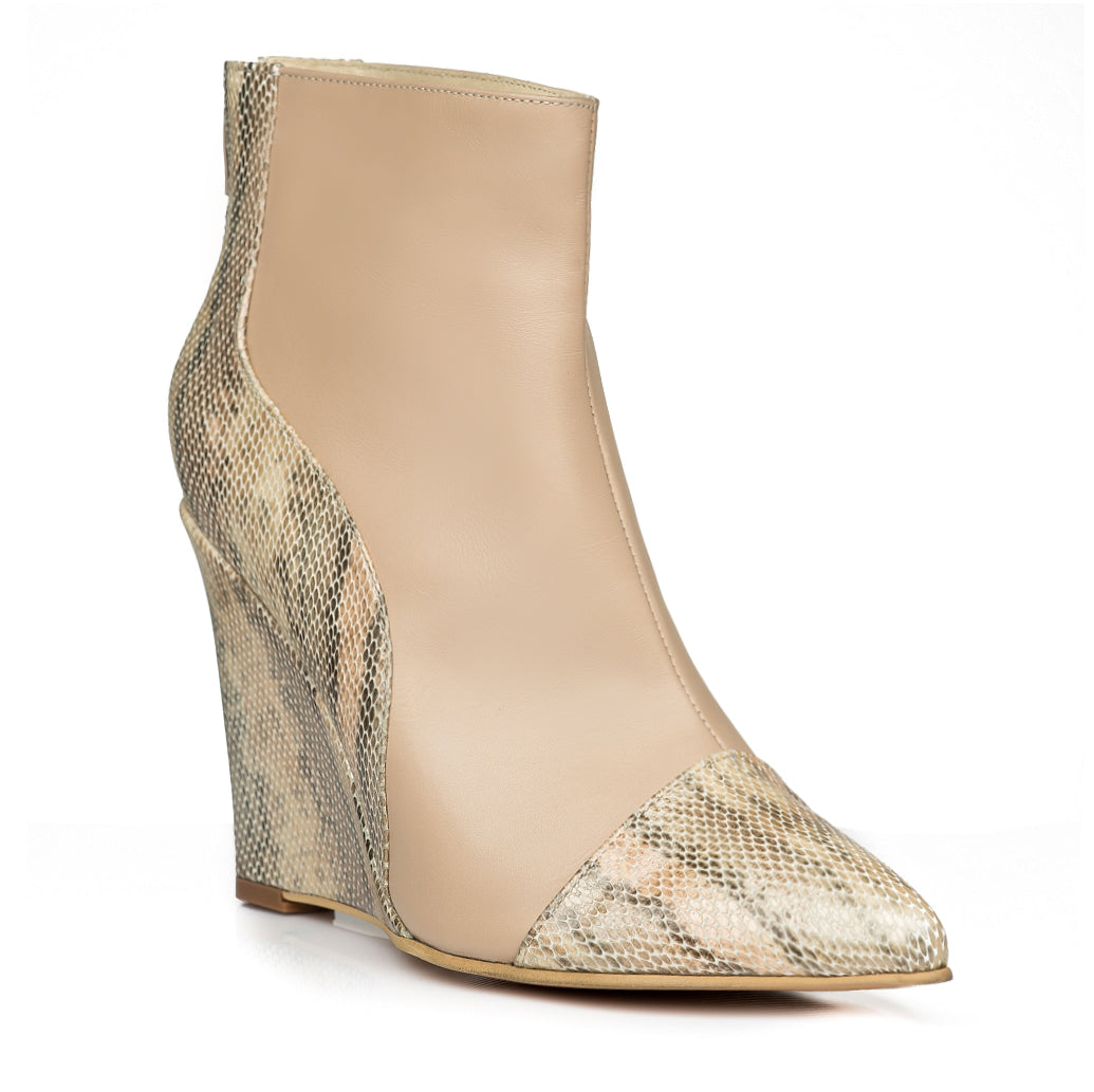 Botine Lara cu Platforma Gri I4- orice culoare