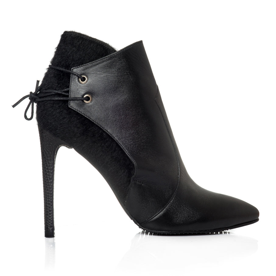 Botine Stiletto Piele Ponei F12 - orice culoare