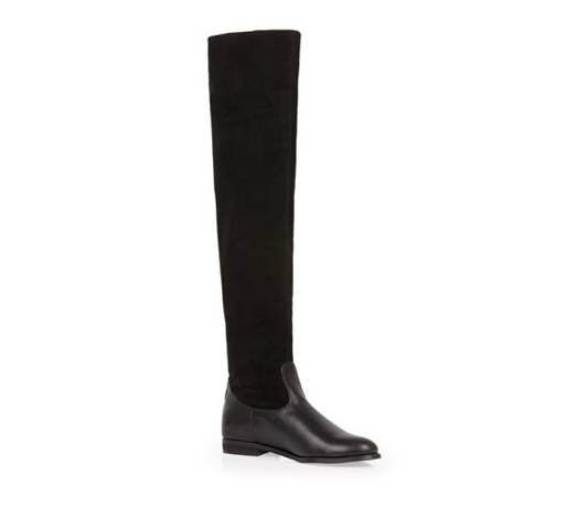 Cizme Casual Combi peste genunchi piele naturala intoarsa,orice culoare
