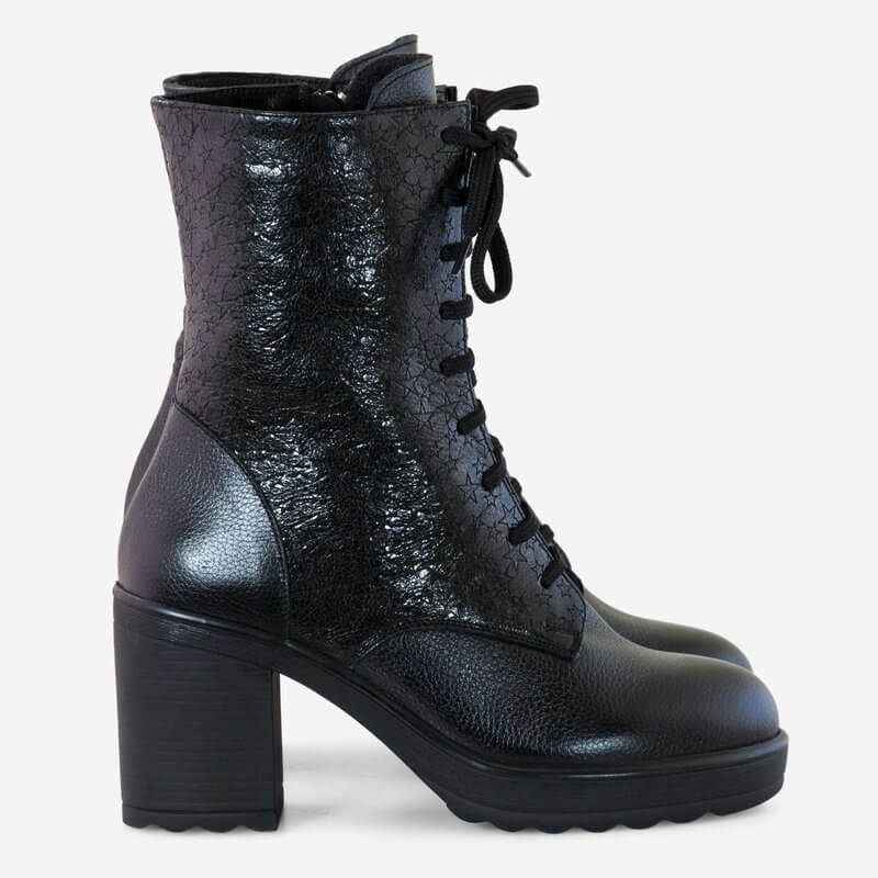 Bocanci cu Toc din piele naturala Miriam D12 - orice culoare