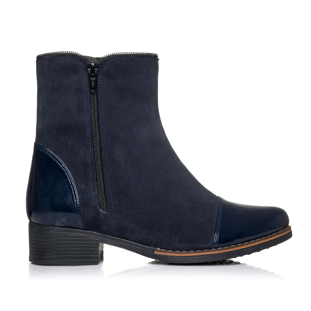 Ghete dama piele Casual Bleumarin V4 - orice culoare