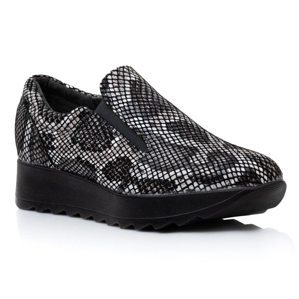 Pantofi Confort Piele Tip Sarpe V27 - orice culoare
