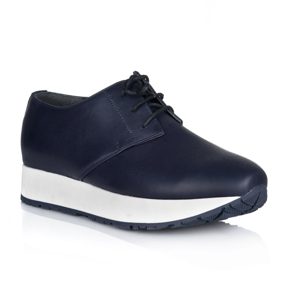 Pantofi Dama Sport Piele Bleumarin V24 - orice culoare