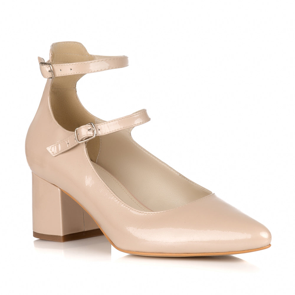 Pantofi Lac Nude Comod L39 - orice culoare