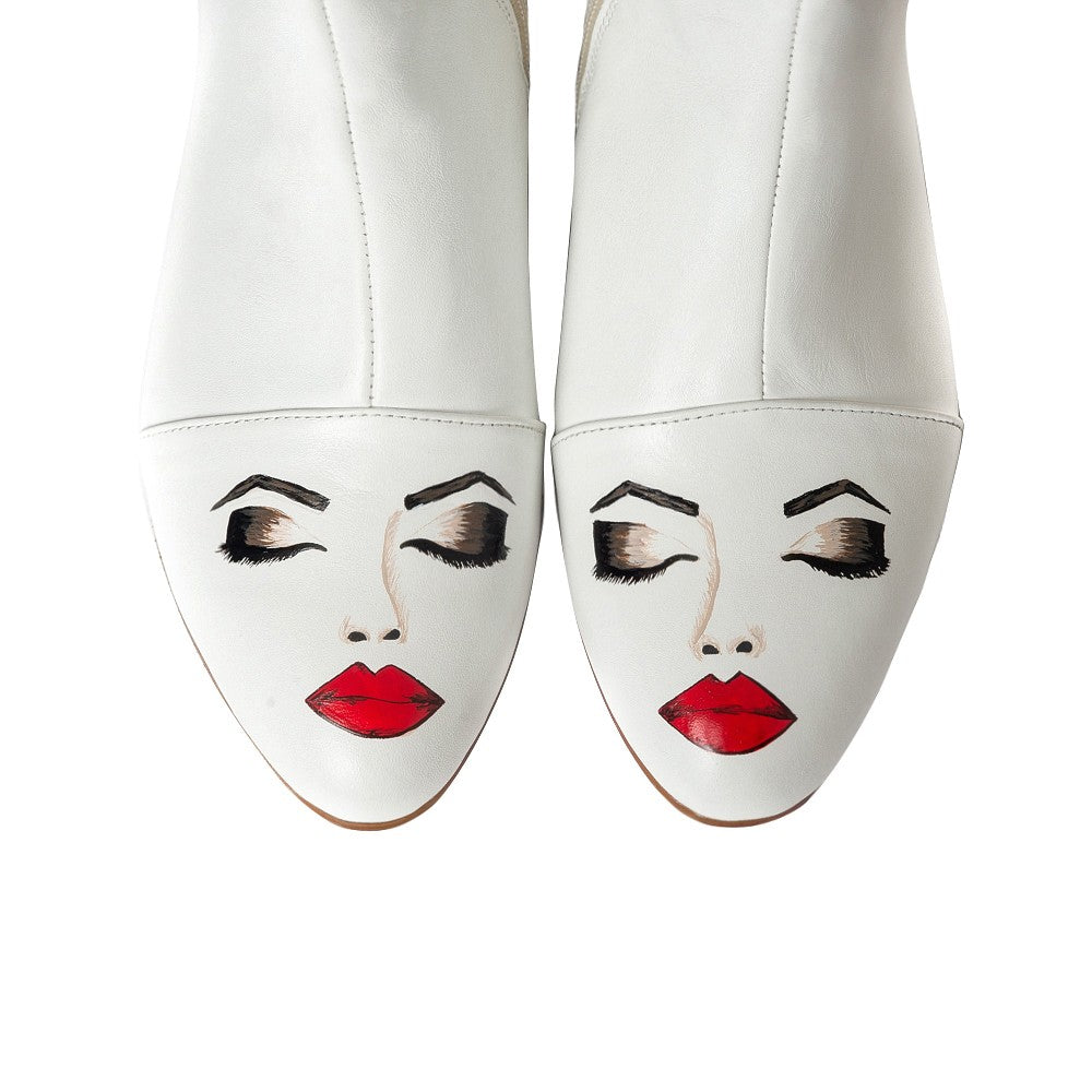 Pantofi Pictati P107 - orice culoare