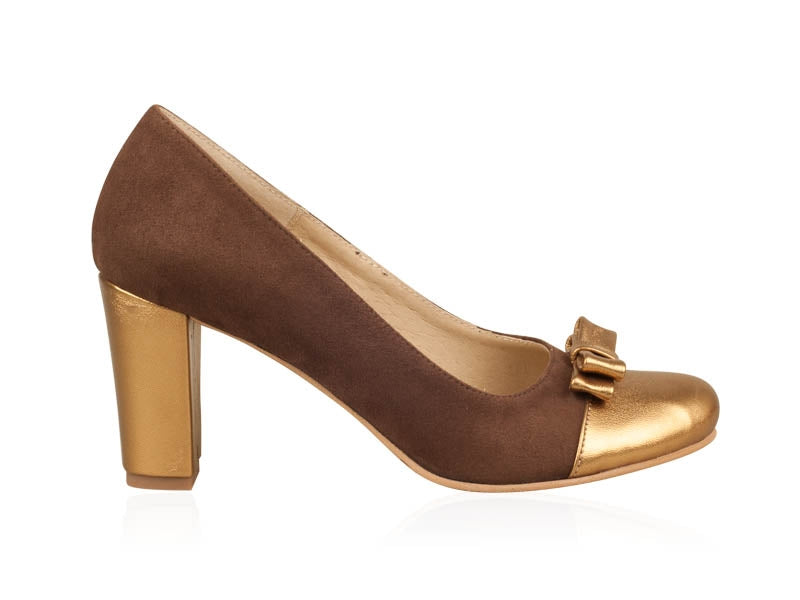 Pantofi din piele naturala N65 - orice culoare