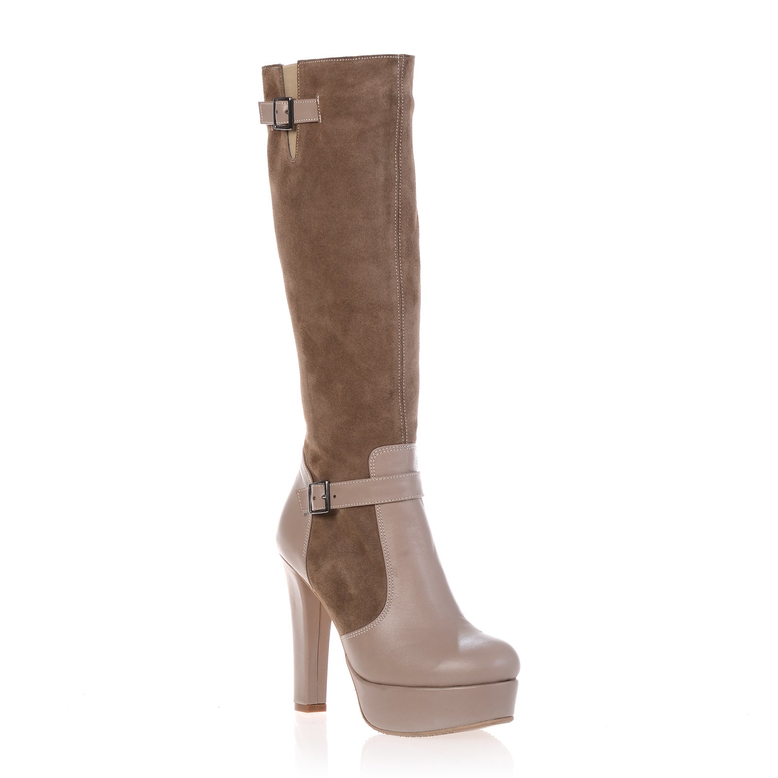 Cizme Lady N piele naturala Capucino disponibile pe orice culoare!
