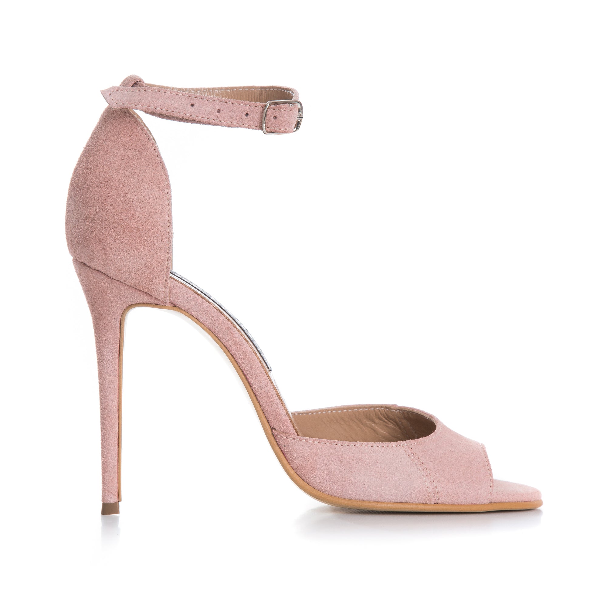 Sandale Elegante Piele Intoarsa Nude L4 - orice culoare