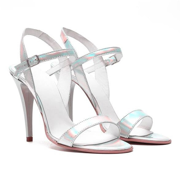 Sandale Dama Piele Alb Anne - orice culoare