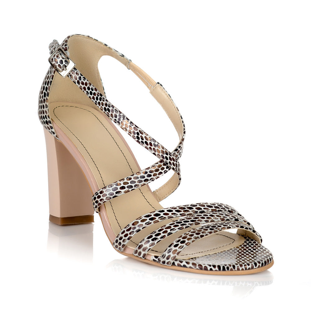 Sandale Piele Snake Evelin V10 - orice culoare