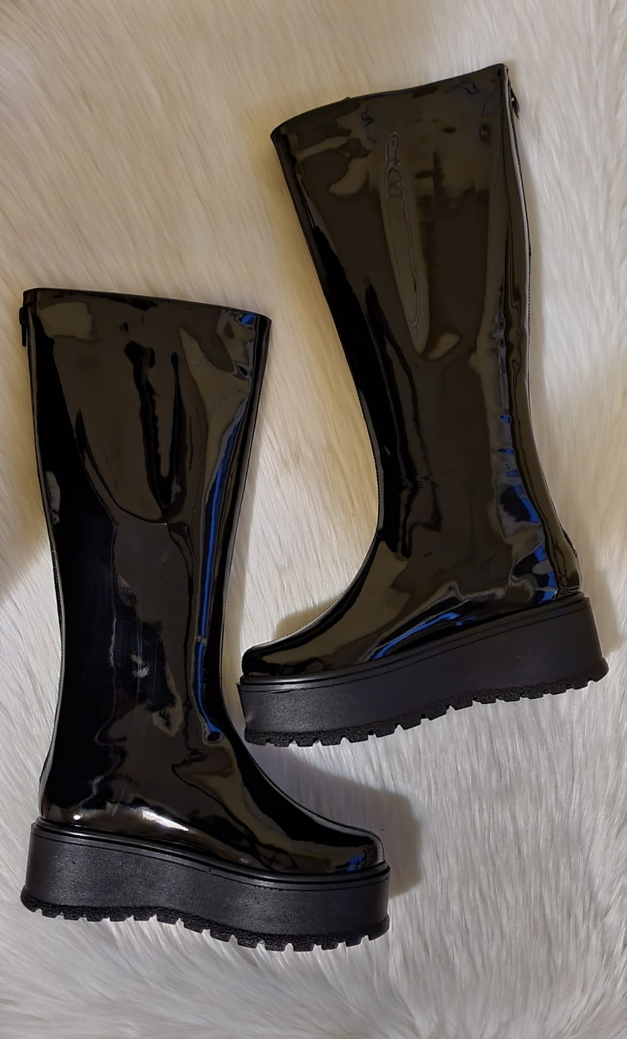 Cizme Piele Naturala Cu Platforma Hanna- orice culoare
