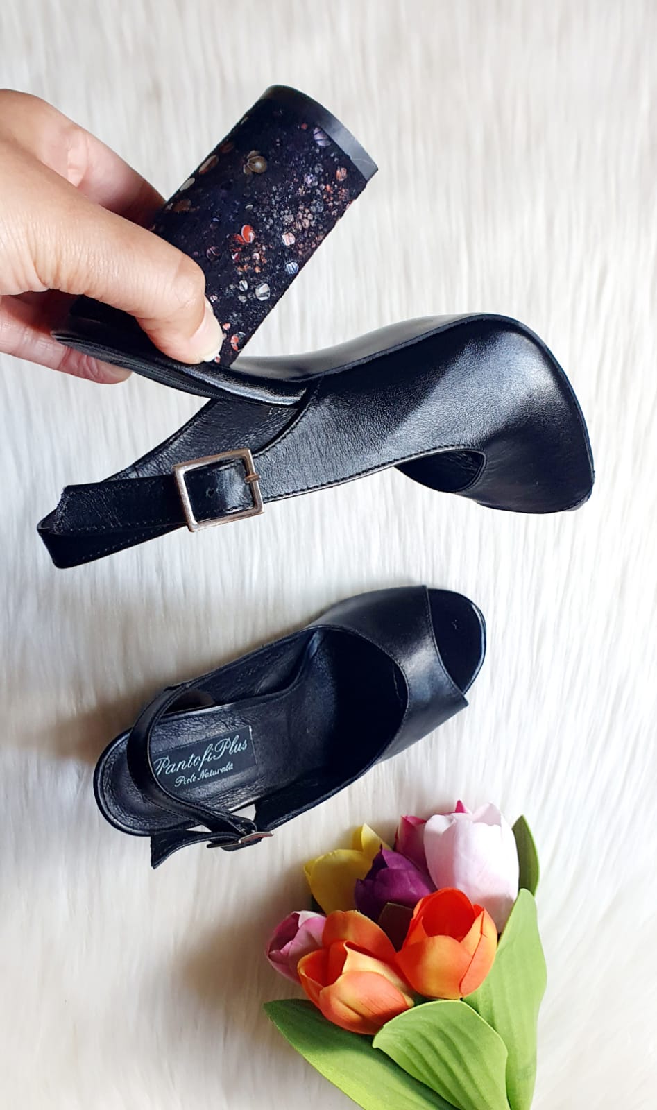 Sandale Piele Lacuita Rosu Callia T7 - orice culoare