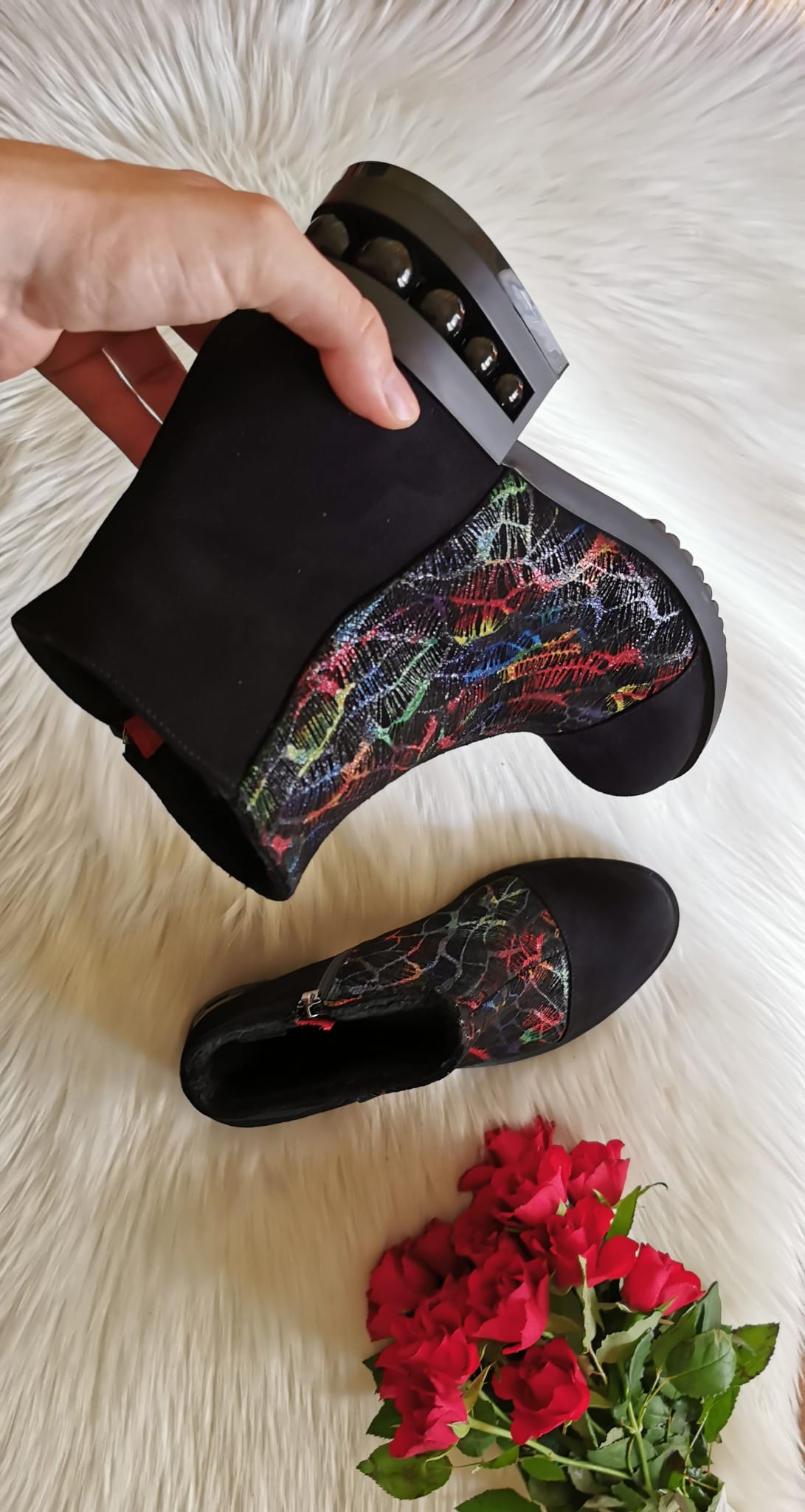 Ghete Dama Piele Color Aris T9 - orice culoare
