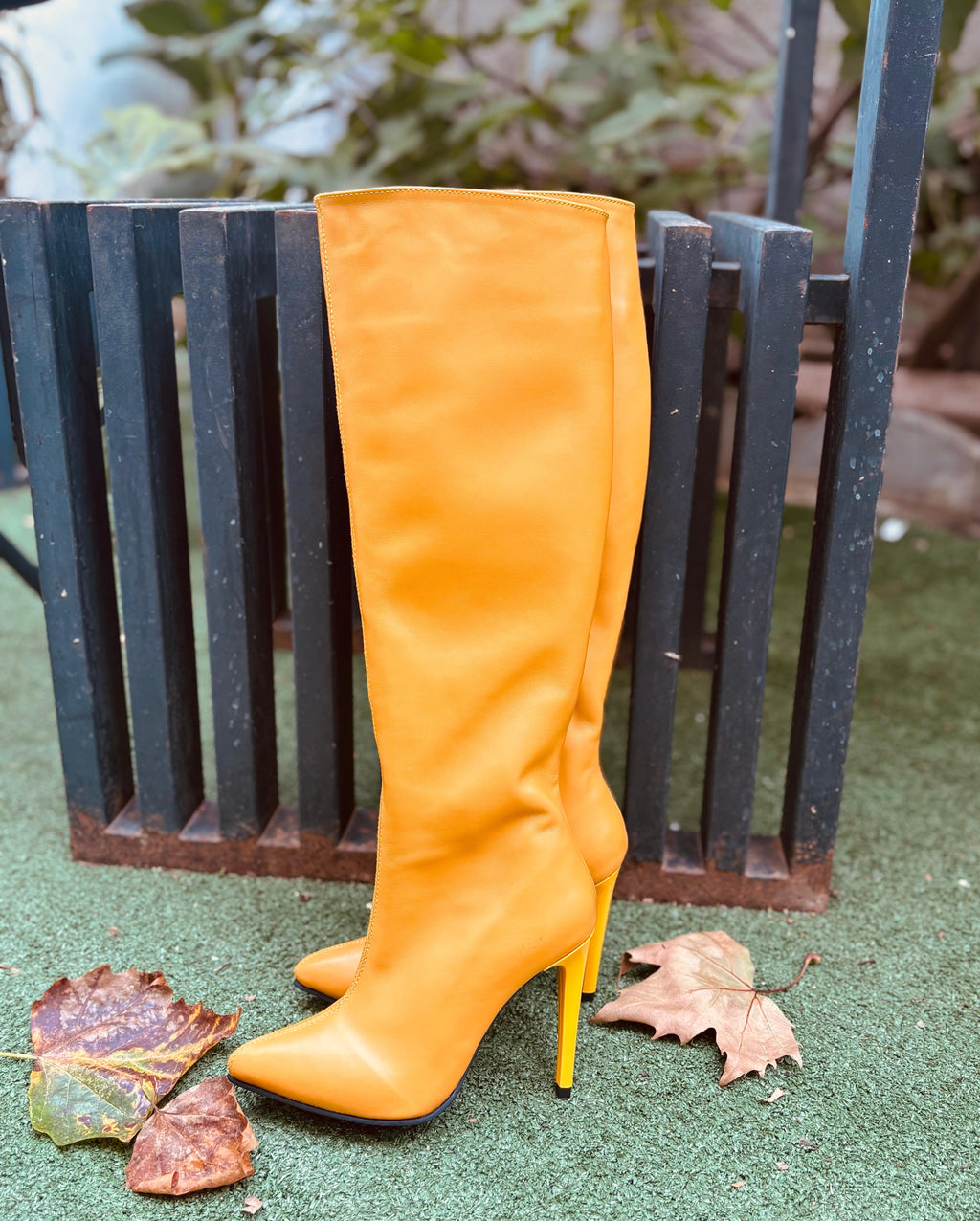 Cizme Piele Model Stiletto C11 - orice culoare