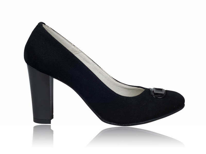 Pantofi dama piele Negru V15 - orice culoare