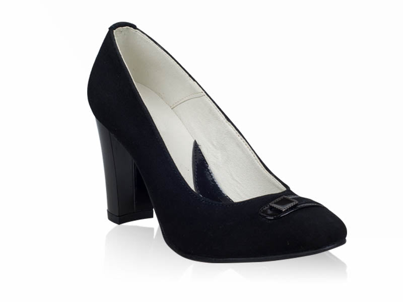 Pantofi dama piele Negru V15 - orice culoare
