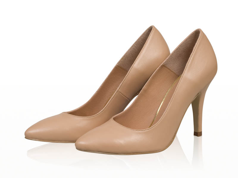 Pantofi stiletto piele nude N8 - orice  culoare