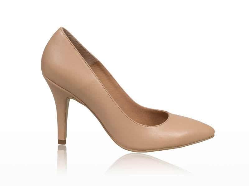 Pantofi stiletto piele nude N8 - orice  culoare