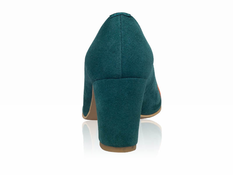 Pantofi dama piele verde P3  - orice culoare