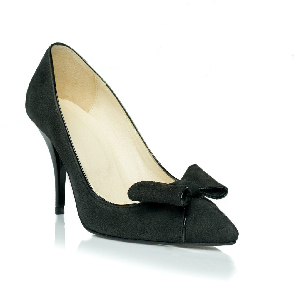 Pantofi Stiletto Fundita piele Negru C18  - orice culoare