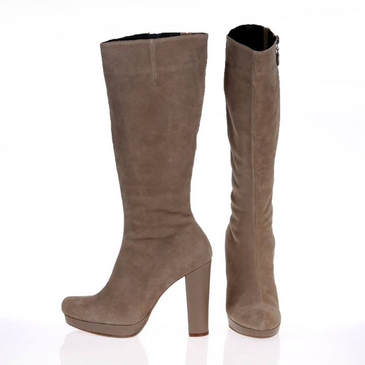 Cizme Carmi 1 piele naturala,orice culoare - grej