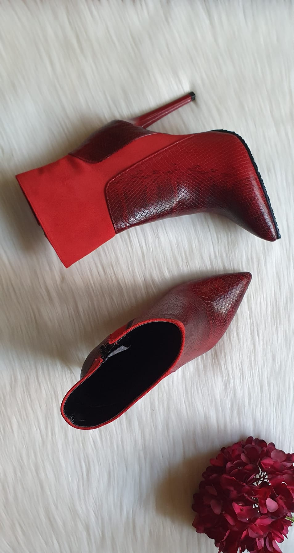 Botine piele naturala C5 Negru - orice culoare