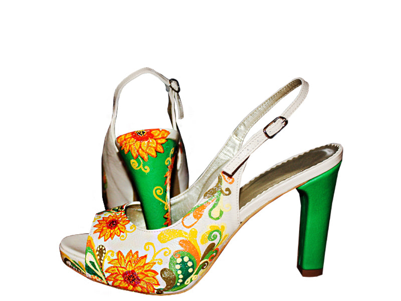 Sandale pictate manual Sunflower - Orice culoare