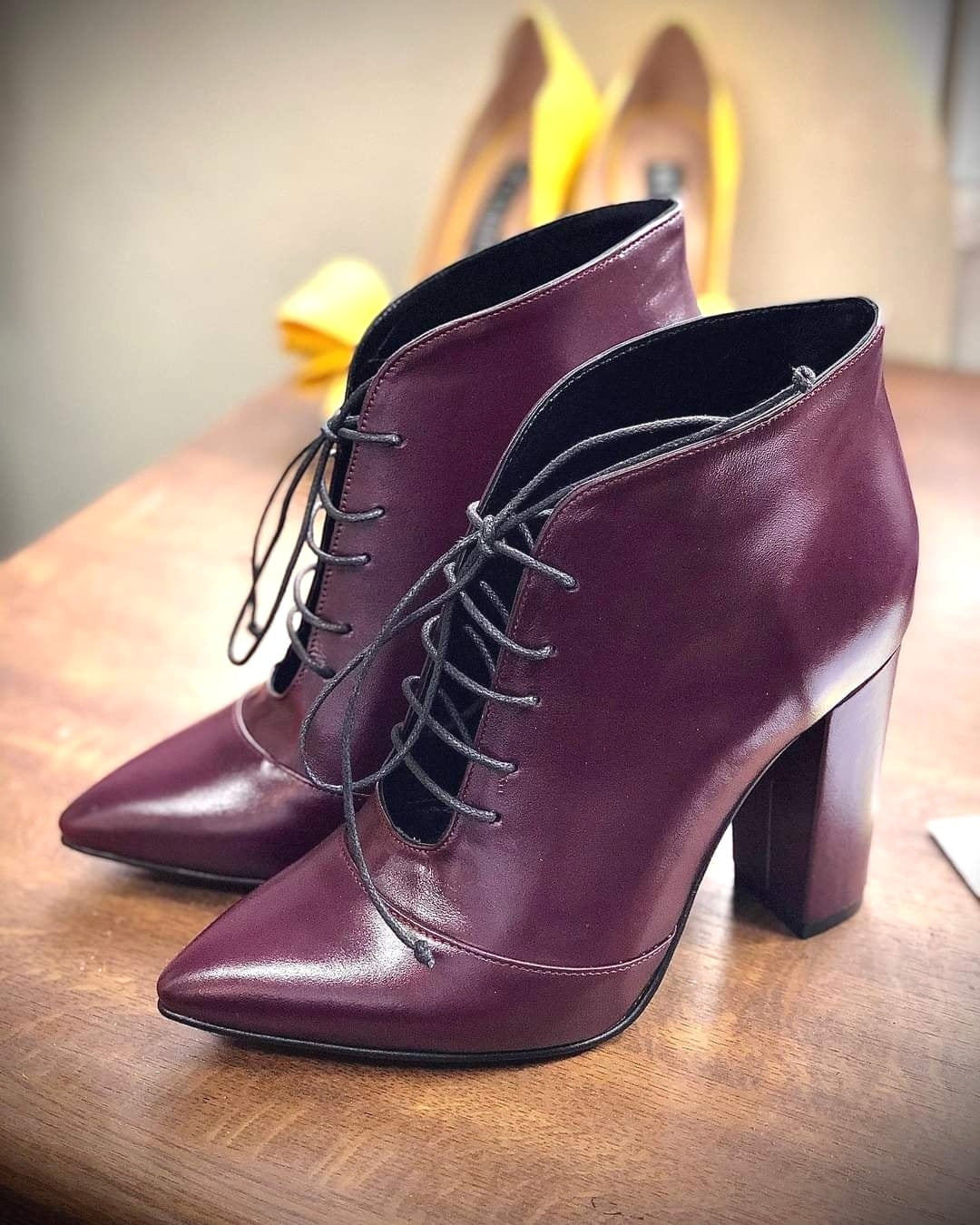 Botine Decupate Cu Siret Piele Nude L18 - orice culoare