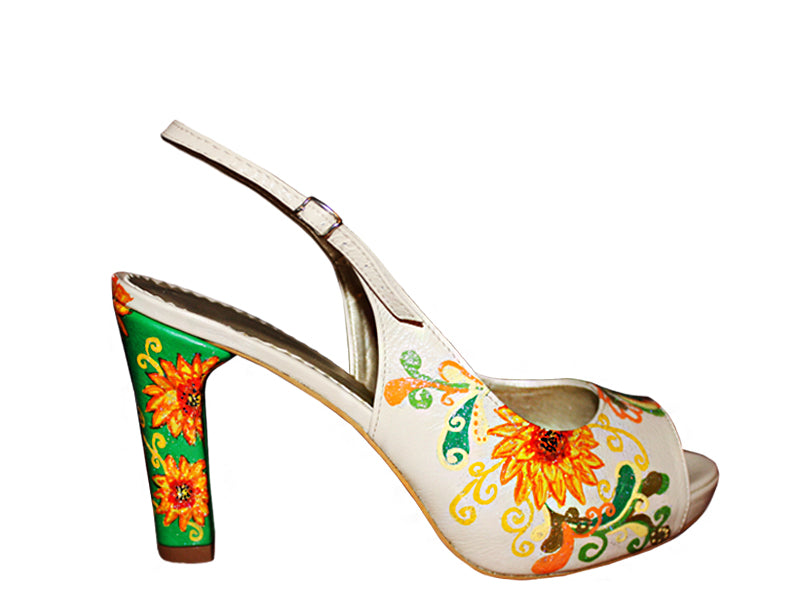 Sandale pictate manual Sunflower - Orice culoare