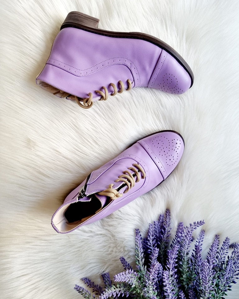 Ghete dama piele turcoaz Clarice T6 - orice culoare