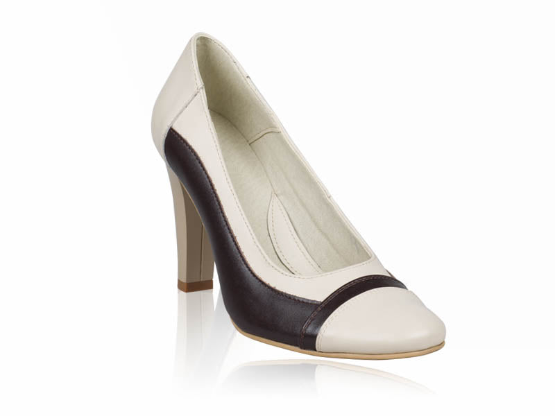 Pantofi dama piele P7 cu funda - orice culoare