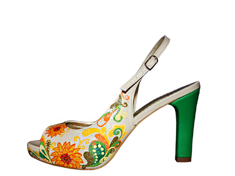 Sandale pictate manual Sunflower - Orice culoare