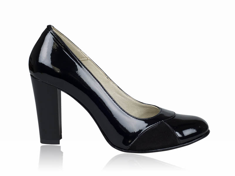 Pantofi dama piele office negru P8 - orice culoare