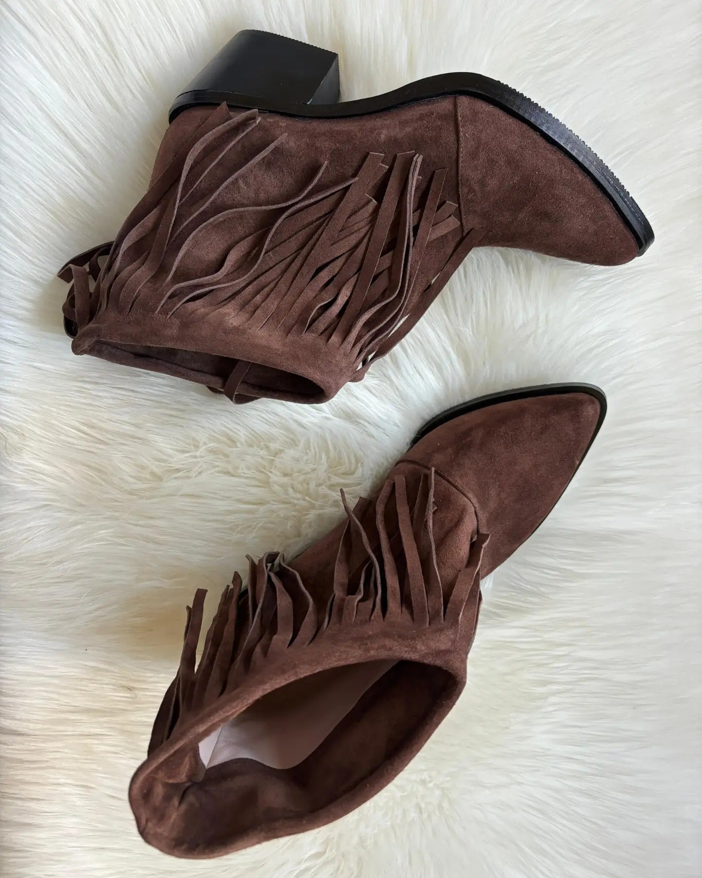 Ciocate Piele Intoarsa Maro Coniac A3  - Orice Culoare