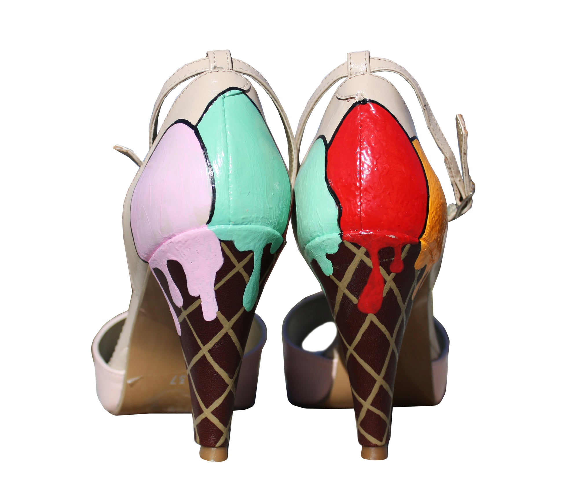 Sandale pictate manual Ice Cream - Orice culoare