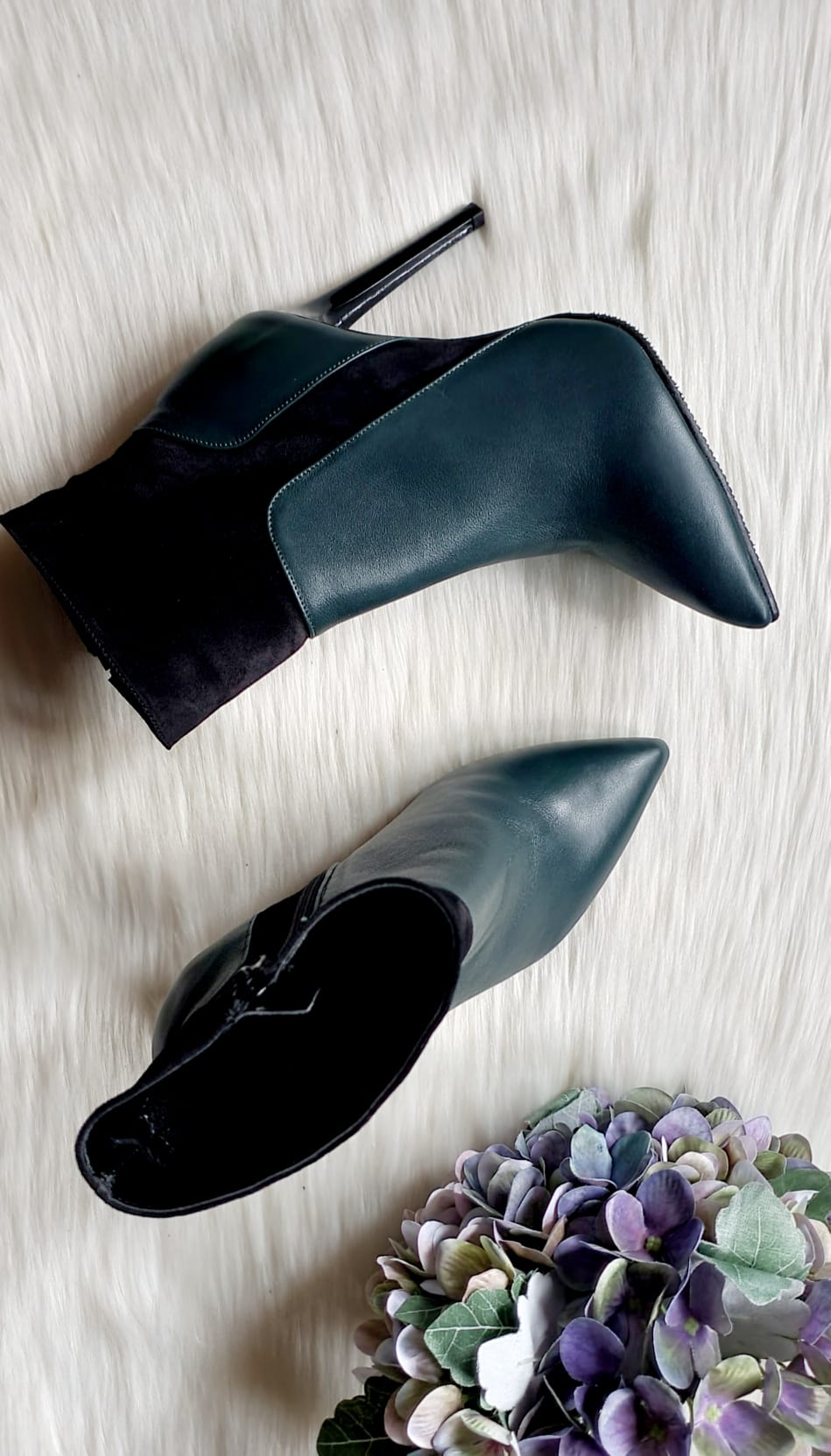 Botine piele naturala C5 Negru - orice culoare