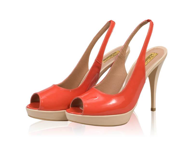 Sandale Dama Piele Lacuita N9  - orice culoare