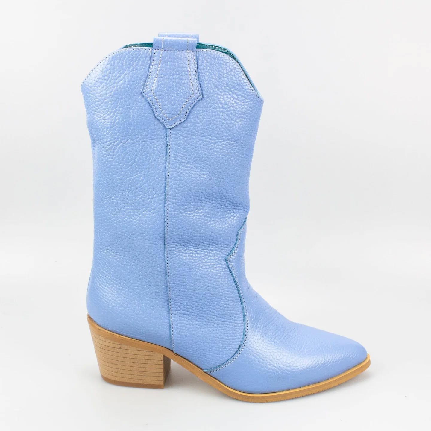 Ciocate Piele Bizonata Negru Inalte C20 - Orice Culoare