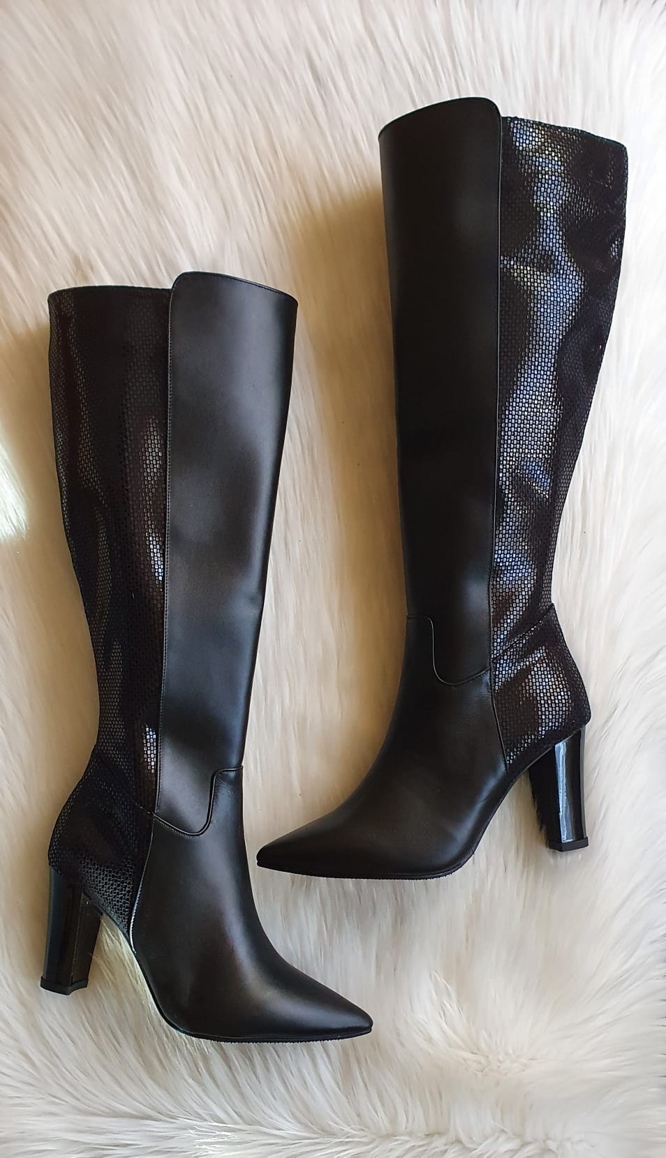 Cizme dama piele naturala maro C9 - orice culoare