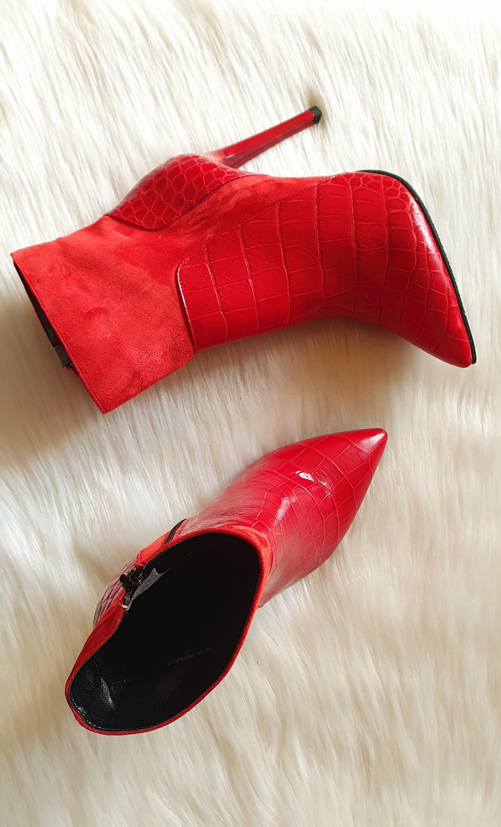 Botine piele naturala C5 Negru - orice culoare