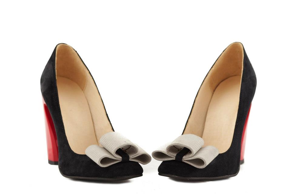 Pantofi piele Chic Madame Crook Combi - disponibili pe orice culoare