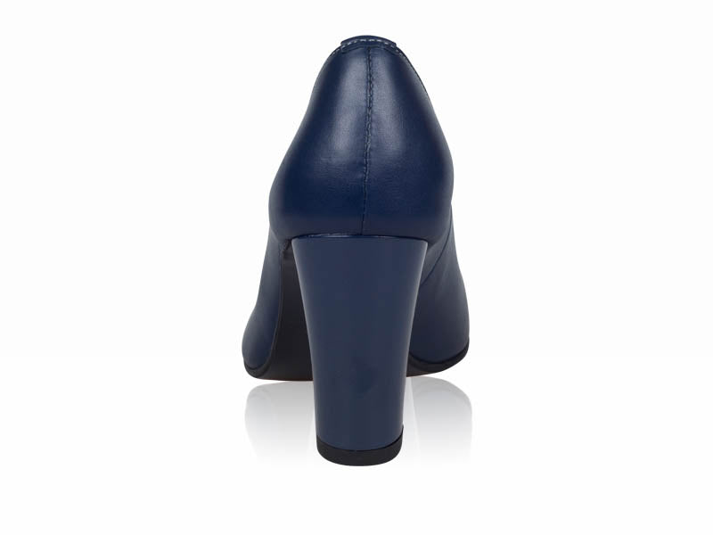 Pantofi dama piele Bleumarin V15 - orice culoare