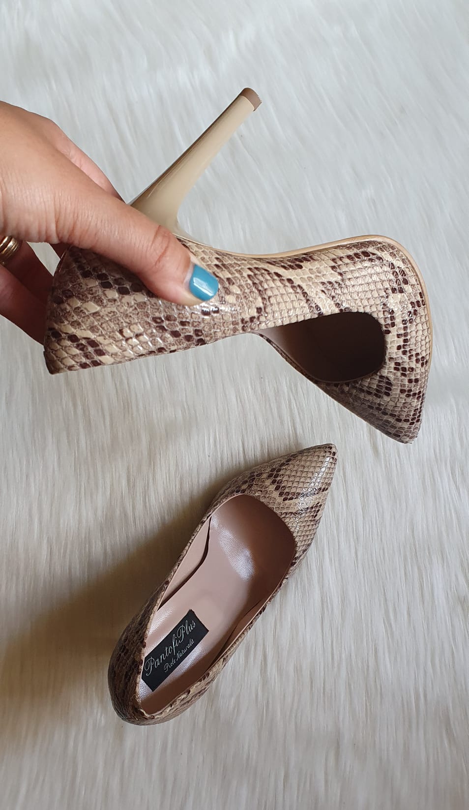 Pantofi Stiletto Piele Rosu Very Chic  - disponibili pe orice culoare