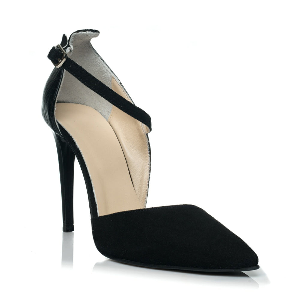 Pantofi Stiletto Negru Clara C14 - orice culoare