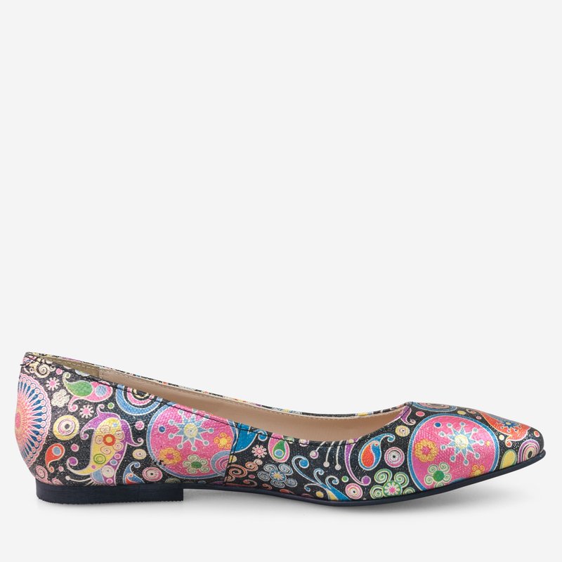 Balerini piele naturala curcubeu D33 - orice culoare