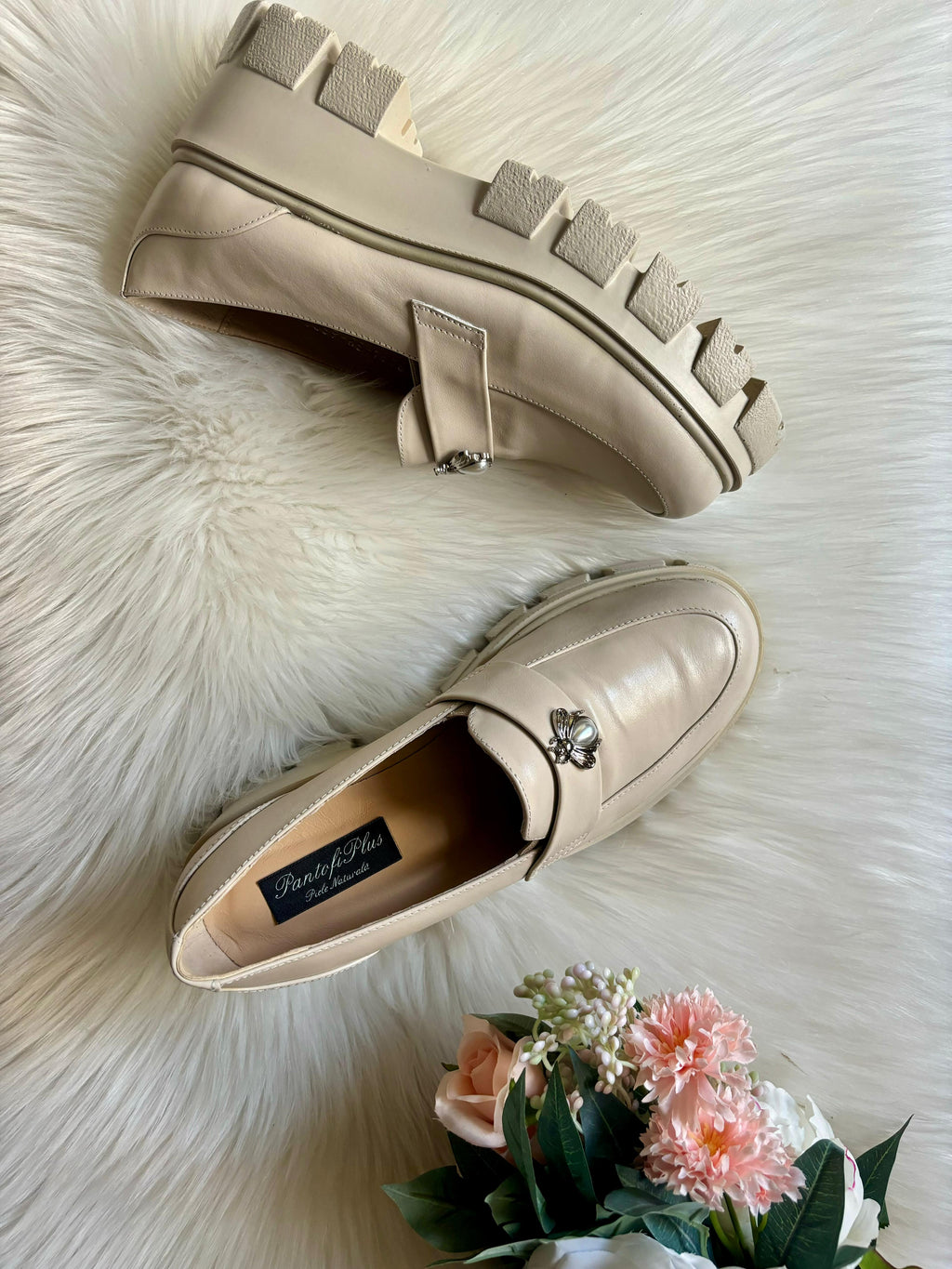 Mocasini Dama Talpa Inalta Brosa V67 -  orice culoare