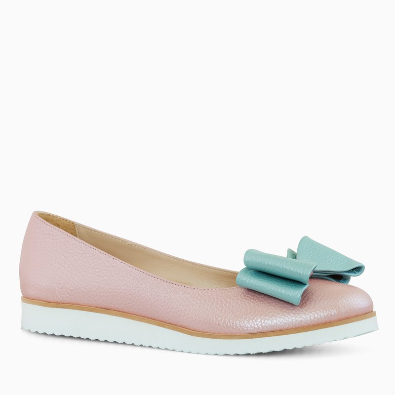 Balerini Piele Nude Roze Funda Bleu Anais D16-C - orice culoare
