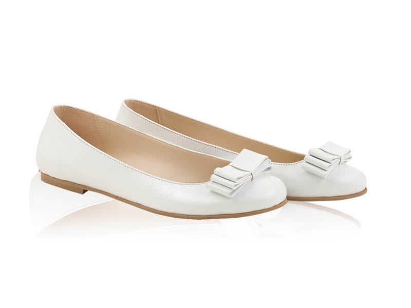 Balerini mireasa N46 White - orice culoare